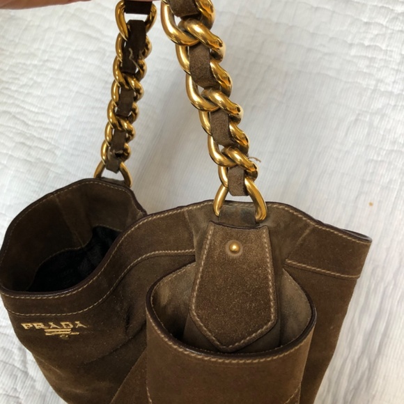 Suede Prada Purse - Picture 11 of 11